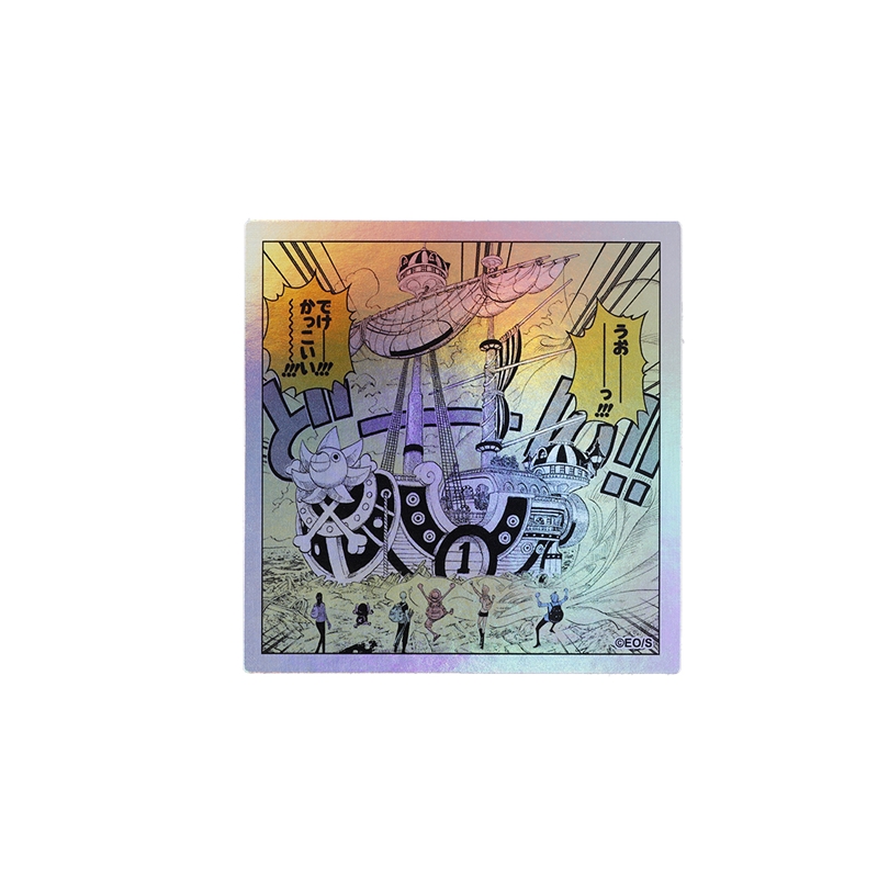 [Pre-order] [Made-to-order] JUMP Store Limited "ONE PIECE" HOLOGRAM KOMA STICKER Whoa
